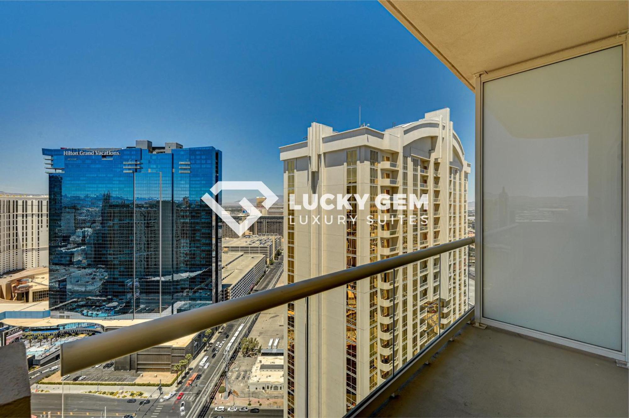Lucky Gem Penthouse & Luxury Suites At Signature Resort, Balcony Strip View 3505 Las Vegas Ngoại thất bức ảnh