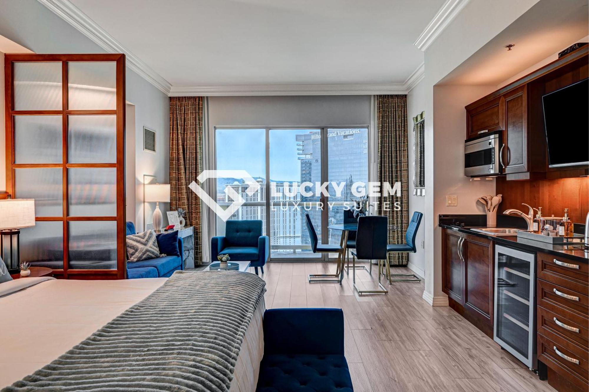 Lucky Gem Penthouse & Luxury Suites At Signature Resort, Balcony Strip View 3505 Las Vegas Ngoại thất bức ảnh